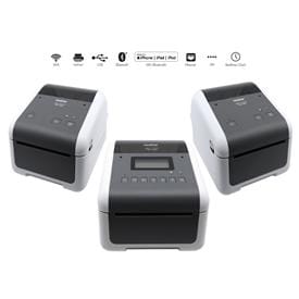 Shop high-perfoming TD-4D direct thermal label printers from Brother