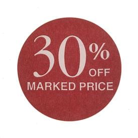 Image of Pre-Printed Discount Retail Labels