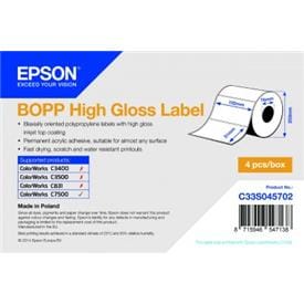 Image of BOPP High Gloss Label - Die-cut