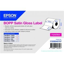 Image of BOPP Satin Gloss Label - Die-cut