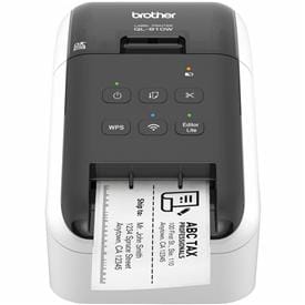 Brother QL-810W Wireless Label Printers makes label printing faster, easier and more affordable than ever before.