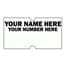 Image of CT1 21x12 Personalised Price Labels 