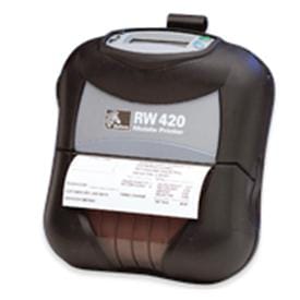 Image of Zebra RW420 Mobile Rugged Receipt Printer (R4A-0U0A000E-00)