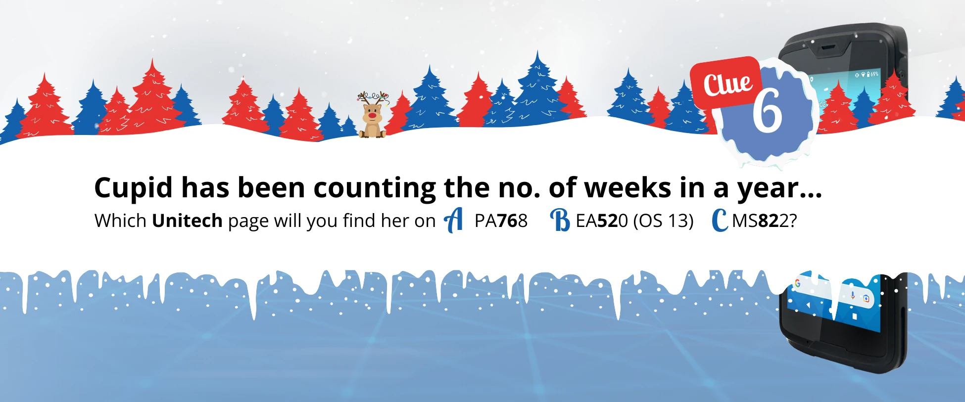Cupid has been counting the no. of weeks in a year