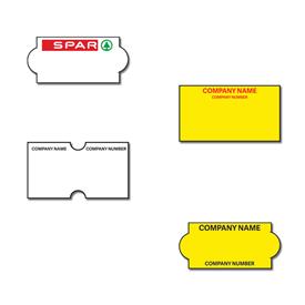 Personalised Price Gun Labels