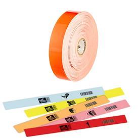 Colour Thermal Wristbands from Zebra