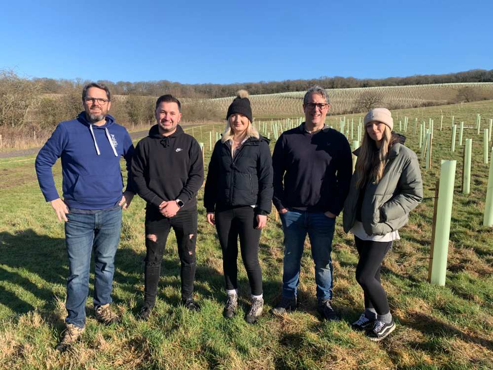 ERS tree planting at Forest of Marston Vale Feb 2023