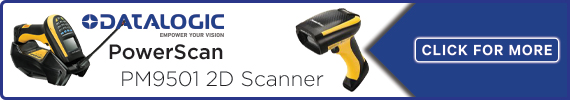 Datalogic Powerscan PM9501 2D Barcode Scanner