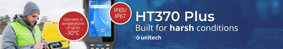 Built for harsh and demanding environments, meet the HT730 Plus rugged handheld terminal from Unitech