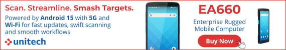 Powered by Android 15 with 5G and Wi-Fi for fast updates, swift scanning and smooth workflows
