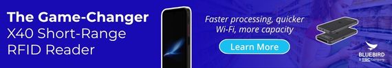 The RFID game changer - meet the Bluebird X40