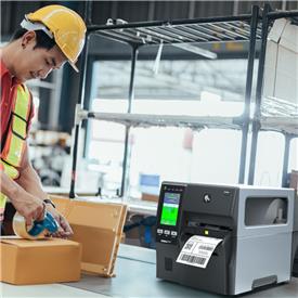 ZT411 Linerless Printing within Warehousing ZT411 Linerless Printing within Warehousing