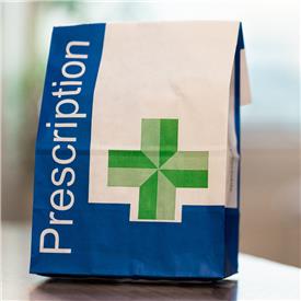 Prescription pouch for medication administration