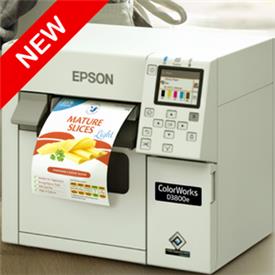 New Epson D3800 dye-based ColorWorks printer.