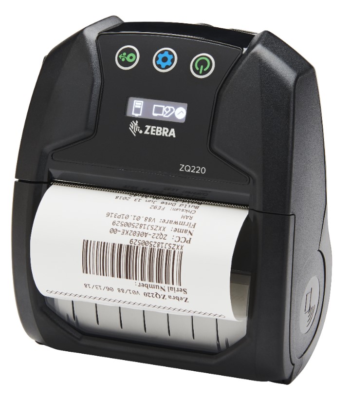 ZQ22-A0E01KE-00 Zebra ZQ220, 3-inch Printer Bluetooth