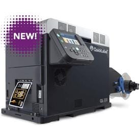 QL-300 CMYK + WHITE Toner-Based Digital Label Printer