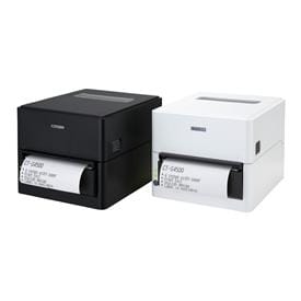 Discover the Citizen CT-S4500 wide format POS and label printer for hotels and retail with 200mm per second printing and hybrid media support