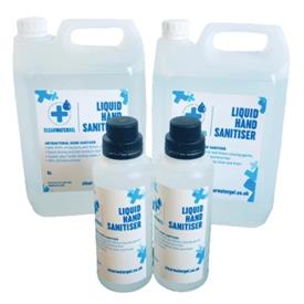 Hand Sanitiser Liquid 80% Alcohol-Based