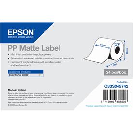 Waterproof PP Matte Labels for Epson ColorWorks