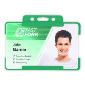 Image of Biodegradable Open Faced ID Card Holders