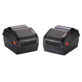 Compact desktop label printers with broad functions