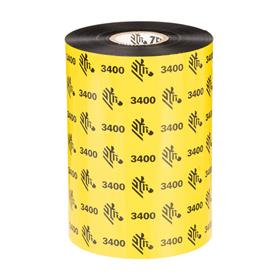 3400 High Performance Wax / Resin Ribbon for Industrial Printers