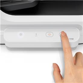 Image of Epson WorkForce DS-1730 Flatbed Scanner for Small Businesses - 04