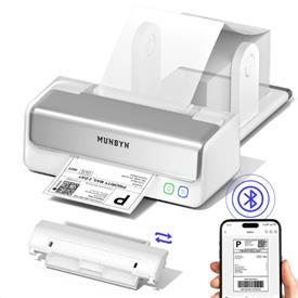 Image of MUNBYN RW405B Dual-Color Bluetooth Label Printer 3