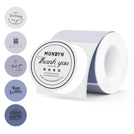 Image of MUNBYN Morandi 2 Inch Round Thermal Labels 4