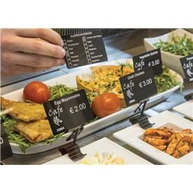Instant Food-Safe Card Labelling; customisable, accurate and professional