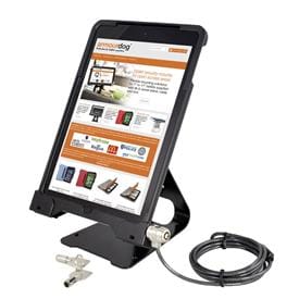 Ideal to secure your tablet on display, whether it's a retail store, corporate office, school lab, restaurant or any 'open access' area. 
