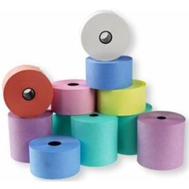 Coloured Thermal Paper 