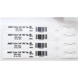 Zebra 8000T Extra-Tuff Thermal Transfer Synthetic Tags