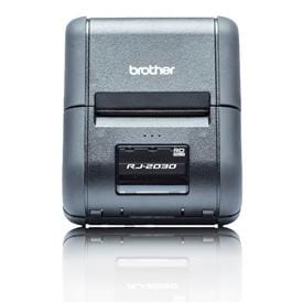 Rugged mobile printer with LCD display for printing 58mm width receipts.