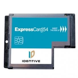 Smart card reader for ExpressCard54 interface
