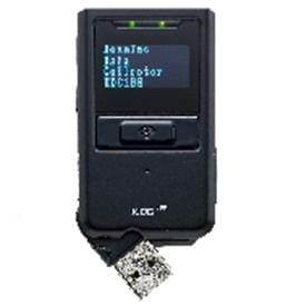 The KDC100 is one of the world's smallest data collectors with bright OLED display