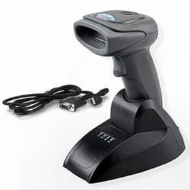 Wireless handheld 2d bluetooth barcode scanner with base