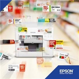 Benefit from greater control and flexibility of your shelf edge label production with the ColorWorks C3500.