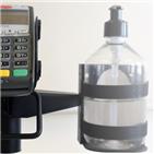 SpacePole Hand Sanitiser Dispenser Holders