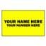 Image of Personalised Printed with your company logo / telephone number 