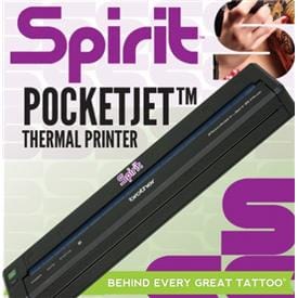 SPPJ763Z1KIT2 ERS Solutions Pocketjet Thermal Tattoo Stencil Printer KIT2   Bluetooth