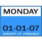 Image of DAY DOT LABELS - KEEP IT FRESH